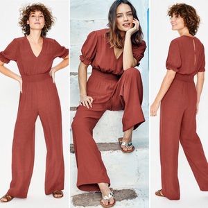 Boden Jasmine Jumpsuit in Red, Size 6